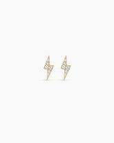 Diamond Lightning Studs