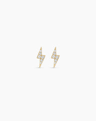 Diamond Lightning Studs