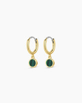 Rose Marble Coin Huggies