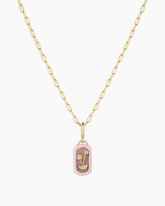 Power Gemstone Parker Charm Necklace Compassion