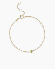 14k Gold Wilder Birthstone Bracelet
