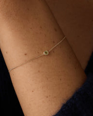 14k Gold Wilder Birthstone Bracelet