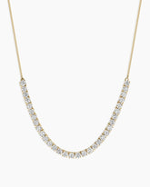 Lab Grown Diamond Tennis Row Necklace