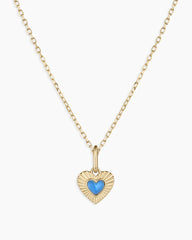 14k Gold It's a Boy Charm Necklace