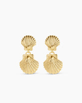 Shell Drop Earrings