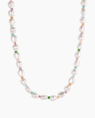 Pearl Rainbow Cove Necklace