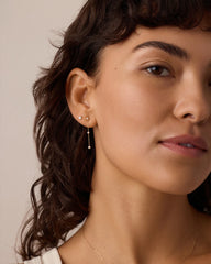 Lab Grown Diamond Solitaire Flat Back Studs