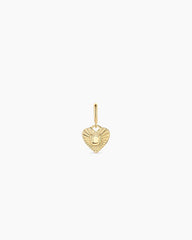 Vintage Heart Alphabet Parker Charm