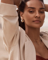 Lou Mixed Stacked Hoops