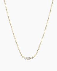 Elle Diamond Cluster Necklace