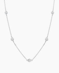 Classic Five Diamond Necklace