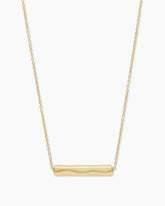 Bespoke Bar Adjustable Necklace (gold)