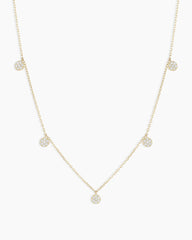 Diamond Pavé Flutter Necklace