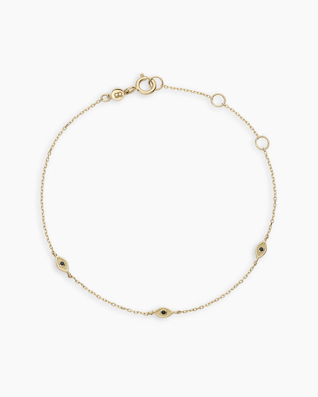 Black Onyx Evil Eye Bracelet