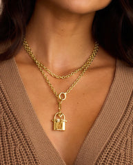 Avery Love Lock Necklace