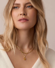 Power Gemstone Parker Charm Necklace Abundance