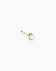 Lab Grown Diamond Solitaire Single Stud