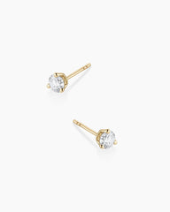 Lab Grown Diamond Solitaire Studs