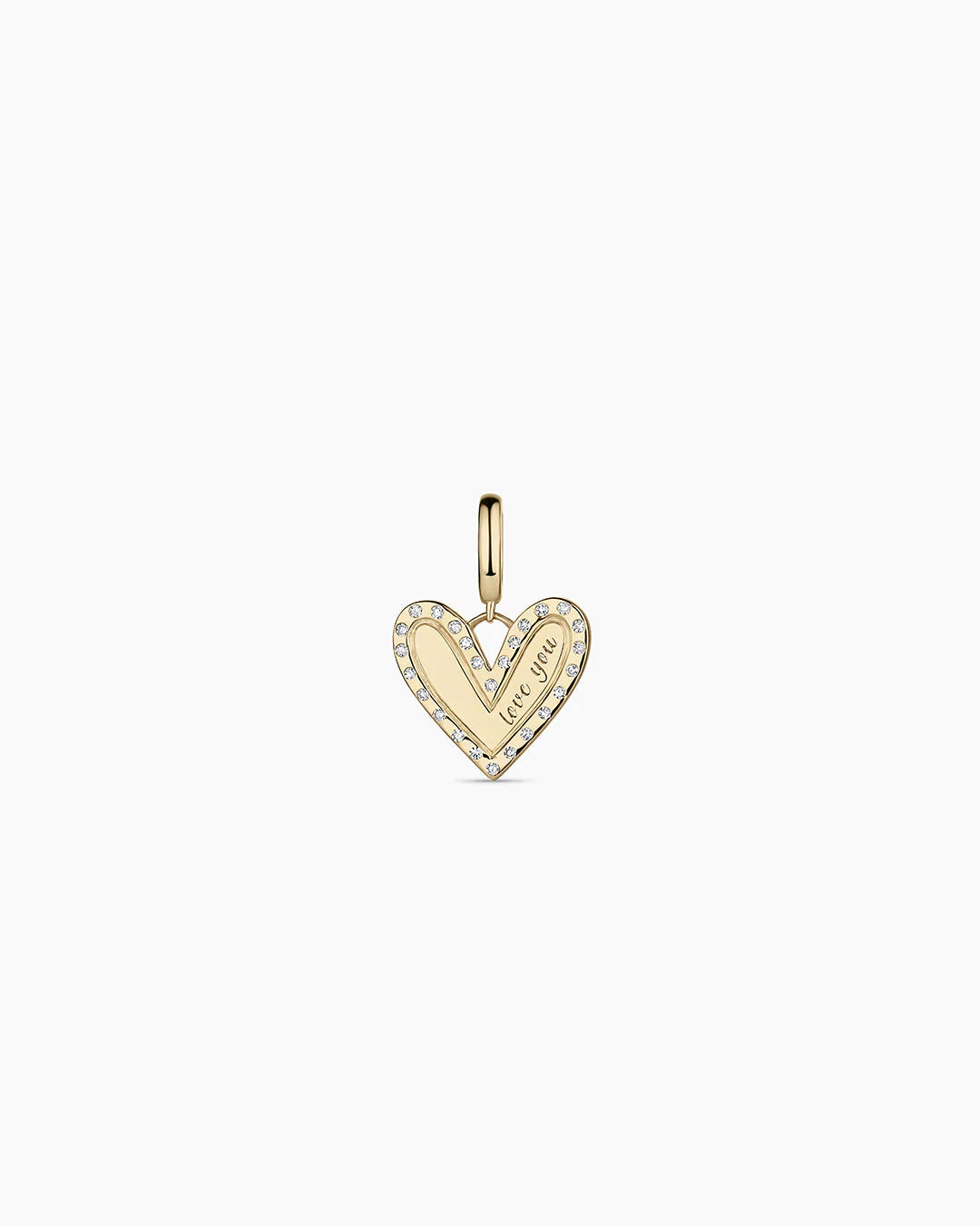 Diamond Adore Love Charm