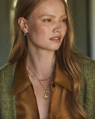 Shimmer Scallop Shell Parker Charm