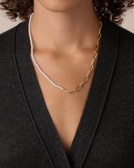 Florence Pearl Chain Necklace