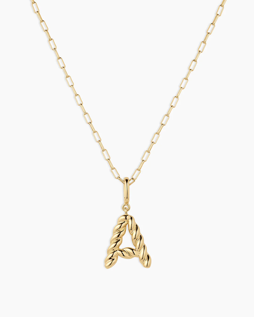 Crew Alphabet Statement Charm Necklace