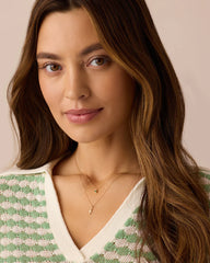 14k Gold Cross Charm