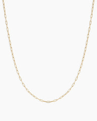 14k Gold Parker Delicate Link Necklace