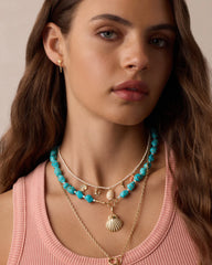 Ocean Mini Charm Necklace