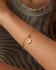 Shell Pearl Parker Charm