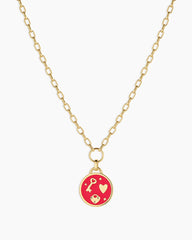 Love U Coin Necklace