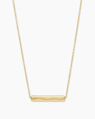 Bespoke Bar Adjustable Necklace (gold)