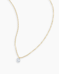 Floating Diamond Necklace